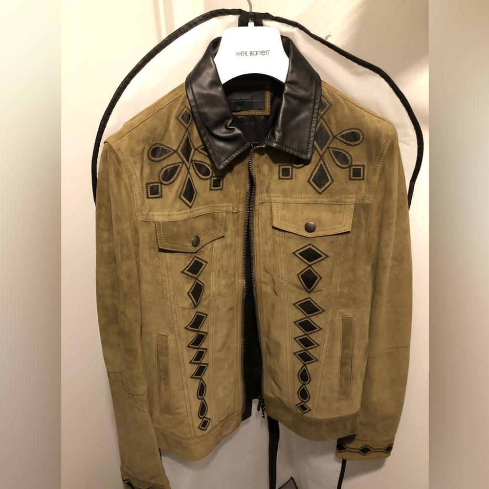 Diesel Black Gold Cowhide & Lambskin Jacket (Zara, Schott, Dsquared2, Allsaints)